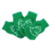 4 Pcs Green Christmas Tree Dog Socks