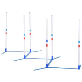 Dog Weave Pole Set, Agility Starter Kit for Outdoor Training