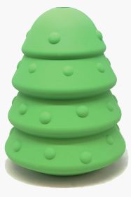 Christmas Tree Dog Toy - Durable Rubber Chew Toy