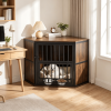 Wooden Dog Kennel End Table for Pets