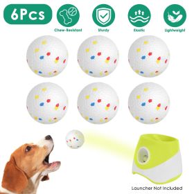 6Pcs 2.3" Dog Balls for Automatic Dog Ball Launcher