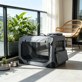 Collapsible Soft Dog Crate/Carrier - XL