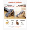 5-Step Wood Dog Stairs, 150lbs Load Capacity
