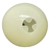 4" Glow-in-the-Dark Dog Ball - Treat Dispenser & Water Toy | USA Made
