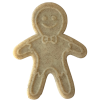 Gingerbread Man Nylon Dog Chew Toy for Aggressive Chewers