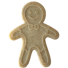 Gingerbread Man Nylon Dog Chew Toy for Aggressive Chewers