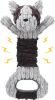 Plush Dog Squeak Toys with Crinkle Paper - Dog Toy