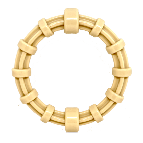 Chicken Flavored Teething Ring for Puppies & Aggressive Chewers