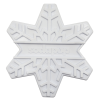 Snowflake Nylon Dog Chew Toy for Aggressive Chewers