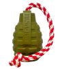 USA-K9 Grenade Shaped Rubber Dog Toy