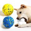 3.9'' Dog Balls Tennis Ball for Aggressive Chewers, Atom Teething Balls Dog Chew Toys for Large Medium Small Dogs and Puppies, 3 Pack