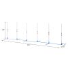 Dog Weave Pole Set, Agility Starter Kit for Outdoor Training