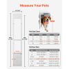 Dog Door for Sliding Glass Door with Adjustable Height