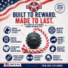 USA-K9 Magnum Stars and Stripes Rubber Dog Toy