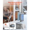 Dog Door for Sliding Glass Door with Adjustable Height