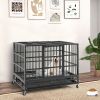 38 Inch Foldable Heavy-Duty Metal Dog Crate
