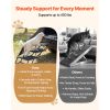 4 Extra Wide Dog Stairs for Car, SUV, Truck