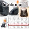4 Pcs Dog Waterproof Coated Socks