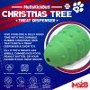 Christmas Tree Dog Toy - Durable Rubber Chew Toy