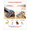 4-Step Wood Dog Stairs,150lbs Load Capacity