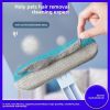 Hair Removal Brush with Comfortable Grip - Efficient Pet Hair Pickup Soft Bristles Easy Cleaning