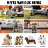 VEVOR Dog Stair for Cars 4-step Folding Dog Steps Aluminum Loads up to 150 lbs