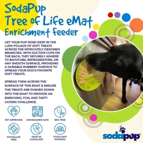 Tree of Life Mat - Enrichment Lick Mat For Dogs and Cats