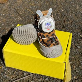 2026 New Glowing Dog Shoes 4PCS LED Light-Up Anti-Slip Paw Protector For Small Medium Dogs Night Safety Visibility Outdoor Shoes (Option: Leopard-M  1.50W  2.05L)