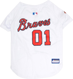Atlanta Braves Pet Jersey (size: LG)