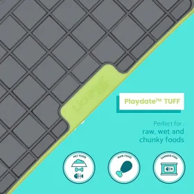 LickiMat® Playdate Tuff (Option: TUFF Playdate Green)