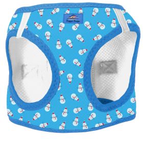 American River Choke Free Dog Harness Holiday Collection - Snowman (size: XX-Small)