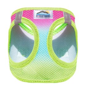 American River Choke Free Dog Harness Ombre Collection - Rainbow (size: XX-Small)