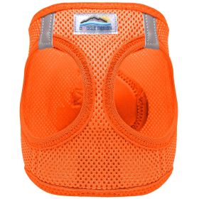 American River Solid Ultra Choke Free Dog Harness - Hunter Orange (size: XX-Small)