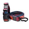 Trendy Gradient Printed PVC Dog Leash & Collar Set, Waterproof Durable Pet Lead with Unique Pattern, Adjustable for Small Medium Large Dogs