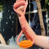 Pet Cotton Rope Hand Pull Leakage Food Ball Teeth Cleaning Toys
