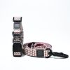 Trendy Printed PVC Dog Leash & Collar Set