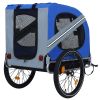 Large Folding Bike Trailer for Dogs – 120LB Capacity All-Terrain Pet Carrier, Durable Steel Frame for Cycling, Jogging, Camping & Outdoor Adventures,