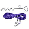 Heavy Duty Dog Tie Out Cable with Stake