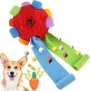 Dog Snuffle Ball-Interactive Puzzle Dog Toys Encourage Natural Foraging Skills Slow Feeder for Training and Stress Relief