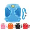 Reflective Pet Harness And Leash Set For Dog With Breathable Mesh
