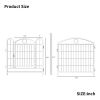 Dog Playpen Indoor 24 inch 8 Panels Metal Dog Pen Pet Dog Fence Outdoor Exercise Pen with Doors, Heavy Duty Dog Fence Puppy Pen for Large Medium Small