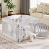 Dog Playpen Safe & Secure Indoor/Outdoor, Foldable & Portable