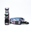 Trendy Printed PVC Dog Leash & Collar Set