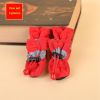 4pcs Dog  Anti-slip Boots