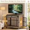 42" Large Dog Crate Furniture Style