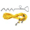 Heavy Duty Dog Tie Out Cable with Stake