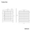 Dog Playpen Indoor 32 inch 8 Panels Metal Dog Pen Pet Dog Fence Outdoor Exercise Pen with Doors, Heavy Duty Dog Fence Puppy Pen for Large Medium Small