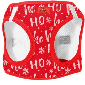 American River Choke Free Dog Harness Holiday Collection - HO HO HO (size: 3X-Large)