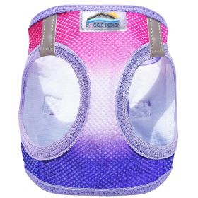 American River Choke Free Dog Harness Ombre Collection - Raspberry Sundae (size: large)