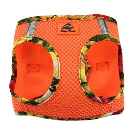 American River Choke Free Harness Hawaiian Trim - Sunset Orange (size: large)